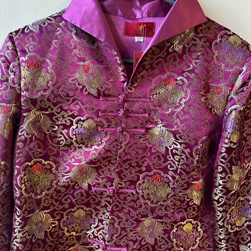 Elegant  Vintage Brocade Jacket